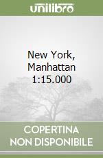 New York, Manhattan 1:15.000 libro