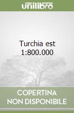 Turchia est 1:800.000 libro