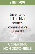 Inventario dell'archivio storico comunale di Quarrata libro