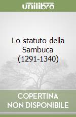 Lo statuto della Sambuca (1291-1340)