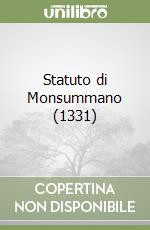 Statuto di Monsummano (1331)