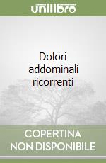 Dolori addominali ricorrenti libro