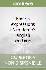 English expressions «Nicodemo's english written» libro