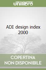 ADI design index 2000 libro