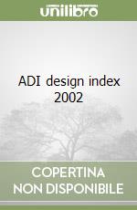 ADI design index 2002 libro