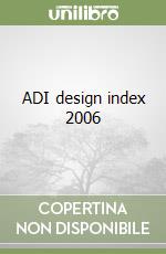 ADI design index 2006 libro