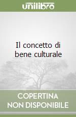 Il concetto di bene culturale libro