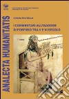 I commentari all'isagoge di Porfirio tra V e VI secolo libro di Militello Chiara