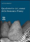 Quadernetto dei pranzi della bisnonna Fanny libro