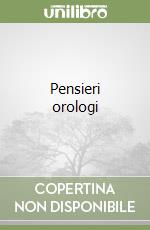 Pensieri orologi