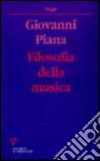 Filosofia della musica libro