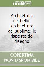 Architettura del bello, architettura del sublime: le risposte del disegno libro