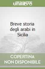 Breve storia degli arabi in Sicilia libro