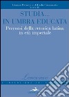 Studia in Umbria educata. Percorsi della retorica latina in età imperiale libro