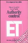 Authority control libro