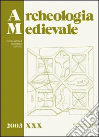 Archeologia medievale (2003). Vol. 30 libro