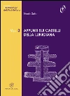 Appunti sui castelli della Lunigiana libro