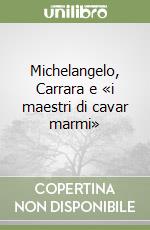 Michelangelo, Carrara e «i maestri di cavar marmi»
