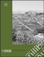 Contesti. Città territori progetti (2008). Vol. 1: Agricoltura e paesaggio libro