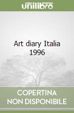 Art diary Italia 1996 libro