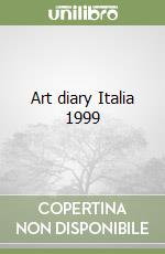 Art diary Italia 1999 libro