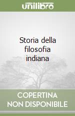 Storia della filosofia indiana