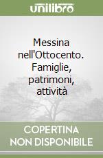 Messina nell'Ottocento. Famiglie, patrimoni, attività libro