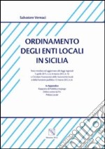 Ordinamento degli enti locali in Sicilia libro