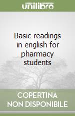 Basic readings in english for pharmacy students libro