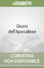 Giorni dell'Apocalisse libro