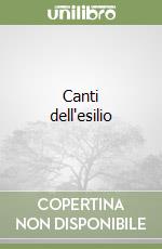 Canti dell'esilio libro