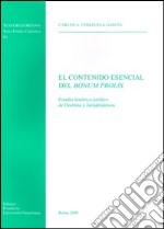 El contenido esencial del bonum prolis libro