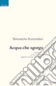 Acqua che sgorga