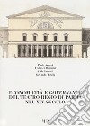 Economicità e governance del Teatro Regio di Parma nel XIX secolo libro