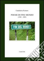 Poesie di fine mondo libro