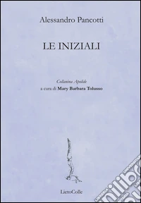 Le iniziali libro