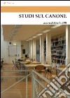 Studi sul canone libro di Billi M. (cur.)