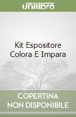 Kit Espositore Colora E Impara libro