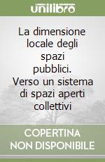 La dimensione locale degli spazi pubblici. Verso un sistema di spazi aperti collettivi libro