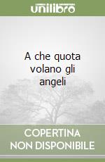 A che quota volano gli angeli libro