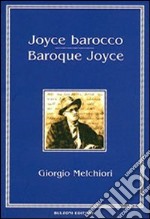 Joyce barocco-Baroque Joyce libro