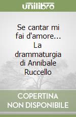 Se cantar mi fai d'amore... La drammaturgia di Annibale Ruccello