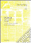 Indice della rivista «Ariel». 2003-2009 libro