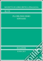 Plurilinguismo. Sintassi libro