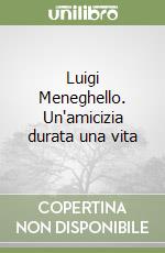 Luigi Meneghello. Un'amicizia durata una vita libro