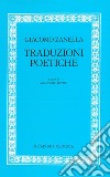 Traduzioni poetiche libro