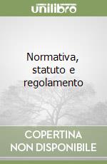Normativa, statuto e regolamento libro