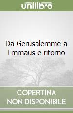 Da Gerusalemme a Emmaus e ritorno libro