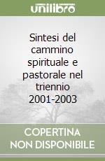 Sintesi del cammino spirituale e pastorale nel triennio 2001-2003 libro