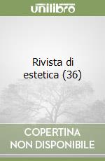 Rivista di estetica (36) libro